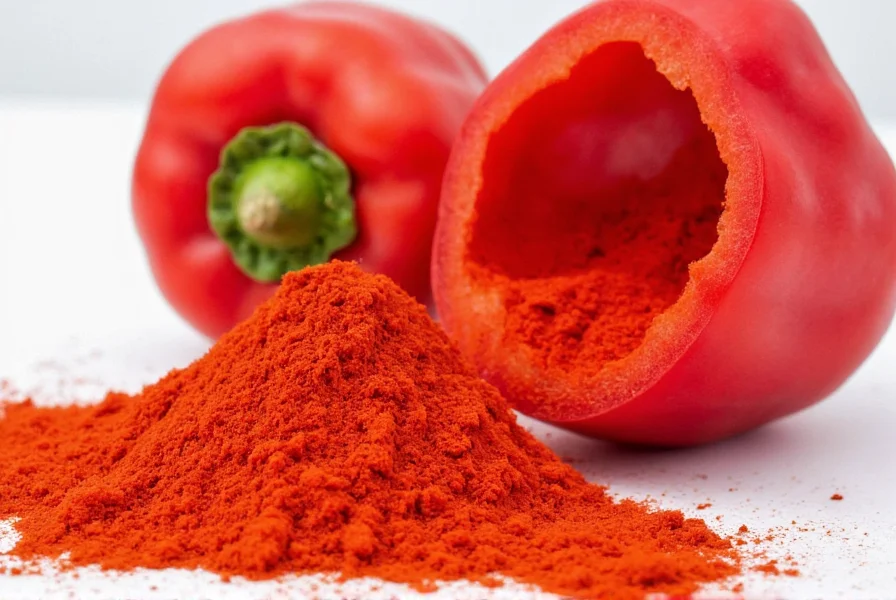 Laboratory technician testing oleoresin paprika color concentration using spectrophotometer in food science research facility