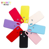 

Silicone case love heart mobile phone accessories back cover for iphone