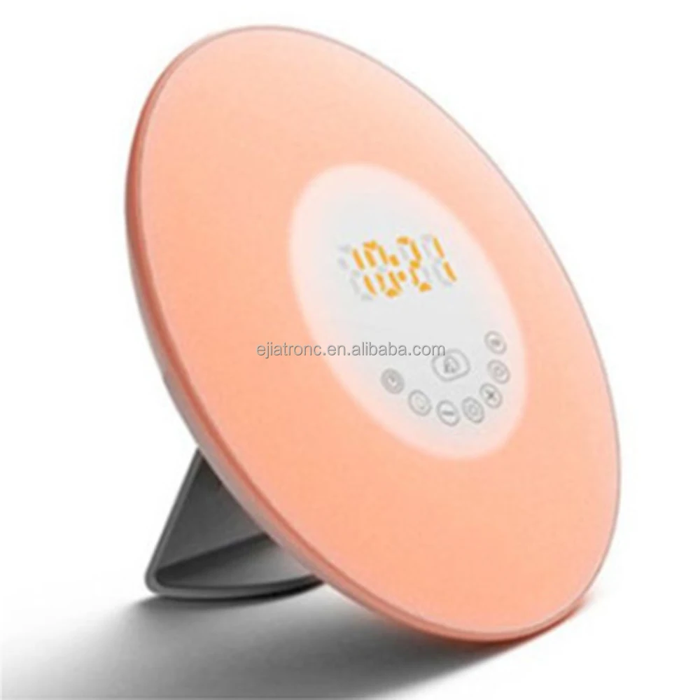 

EK18 Wake up Light Alarm Clock for Bedroom Gradual Sunlight Dawn Simulator Gentle