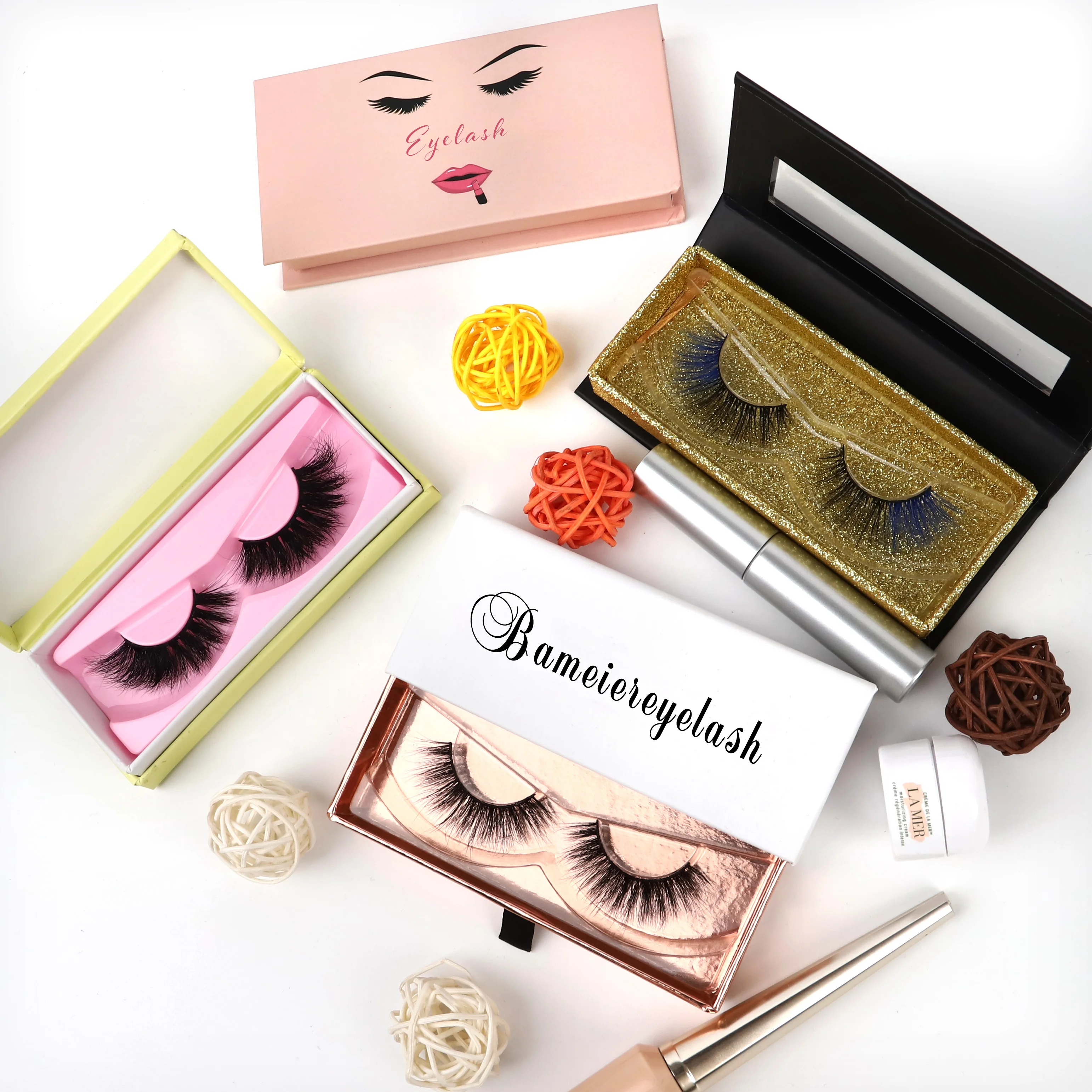 

eyelash packaging 3d mink eyelashes 25 mm 3d mink eyelash