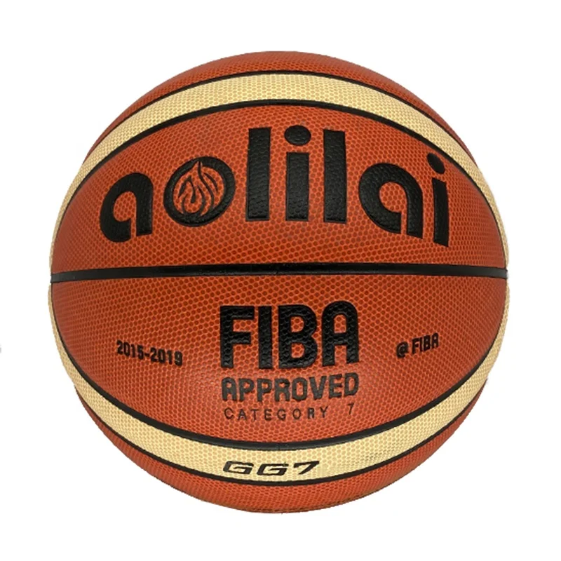 

Training Baloncesto GG7 GL7 PU AOLILAI Leather Basketbol Ball Basquete Custom Basketball Ball, Can customize color