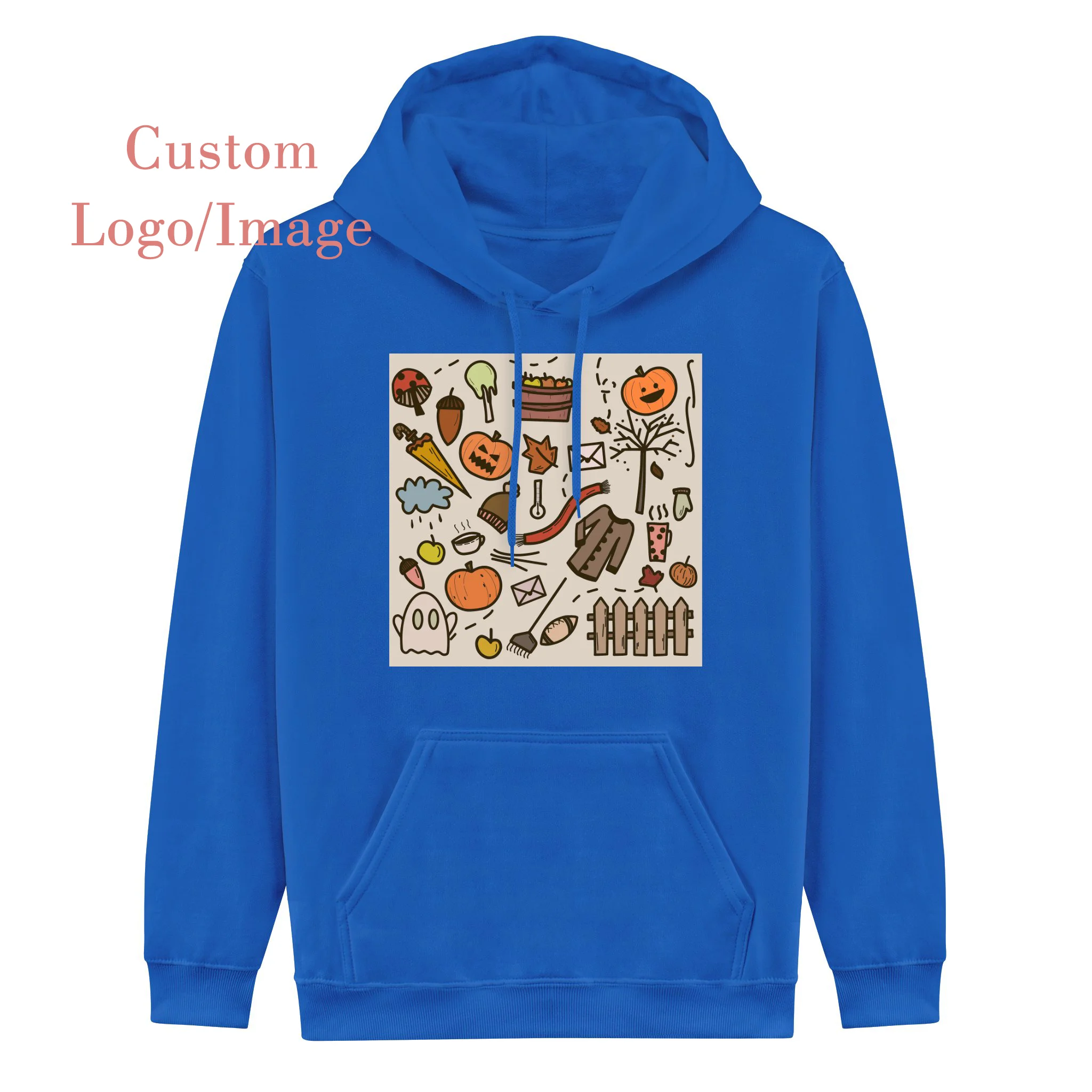 

2021 hot sale windproof and warm pocket custom cartoon printing graphic hoodie women