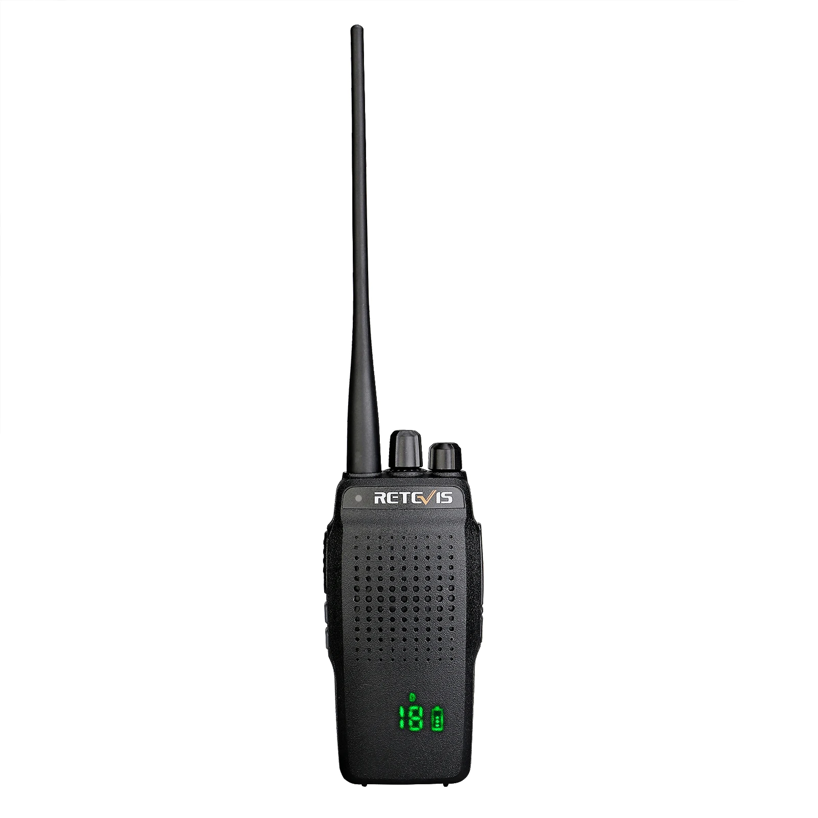 

Retevis RT26 10W Long range Commercial Walkie Talkies UHF Business Handheld Two Way Analog Radio 3000mAh with Display Screen