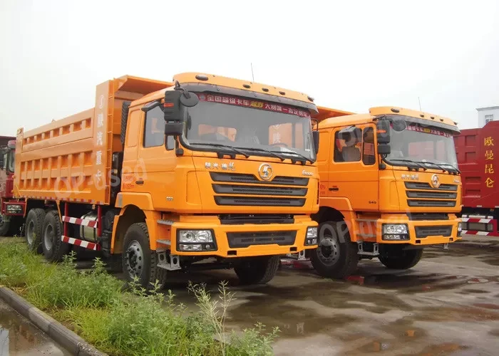 used shacman tipper truck 