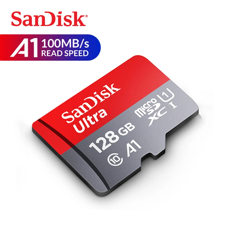 

100% Original Sandisk Micro SD Card 1TB 128GB 32GB 256GB 400G 16GB 64GB MicroSD TF Card Ultra Class 10 A1 Memory Card for Phone