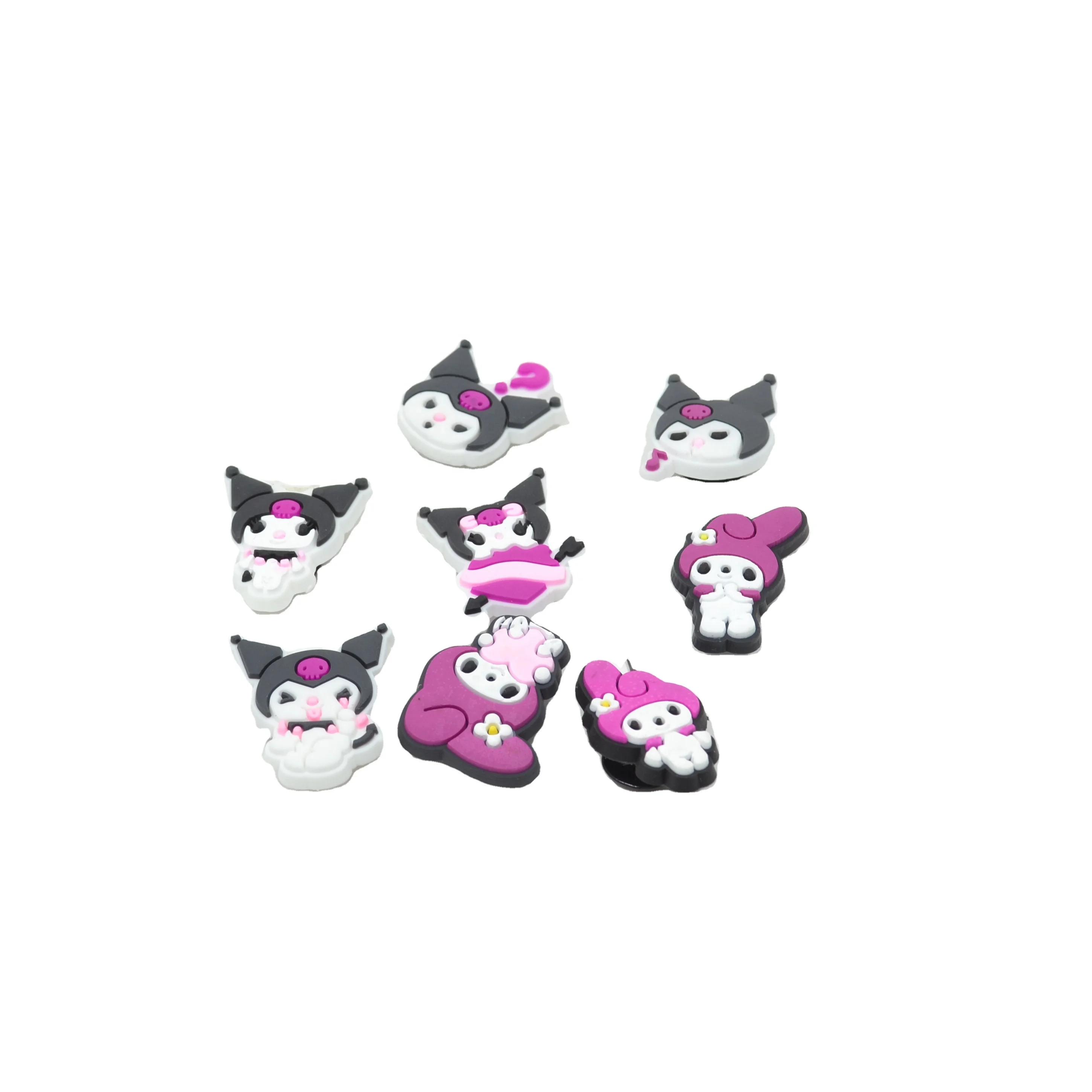 

New style hot-selling cute animal shoes flower PVC shoe ornament bracelet, the charm of shoes, As picture/custom