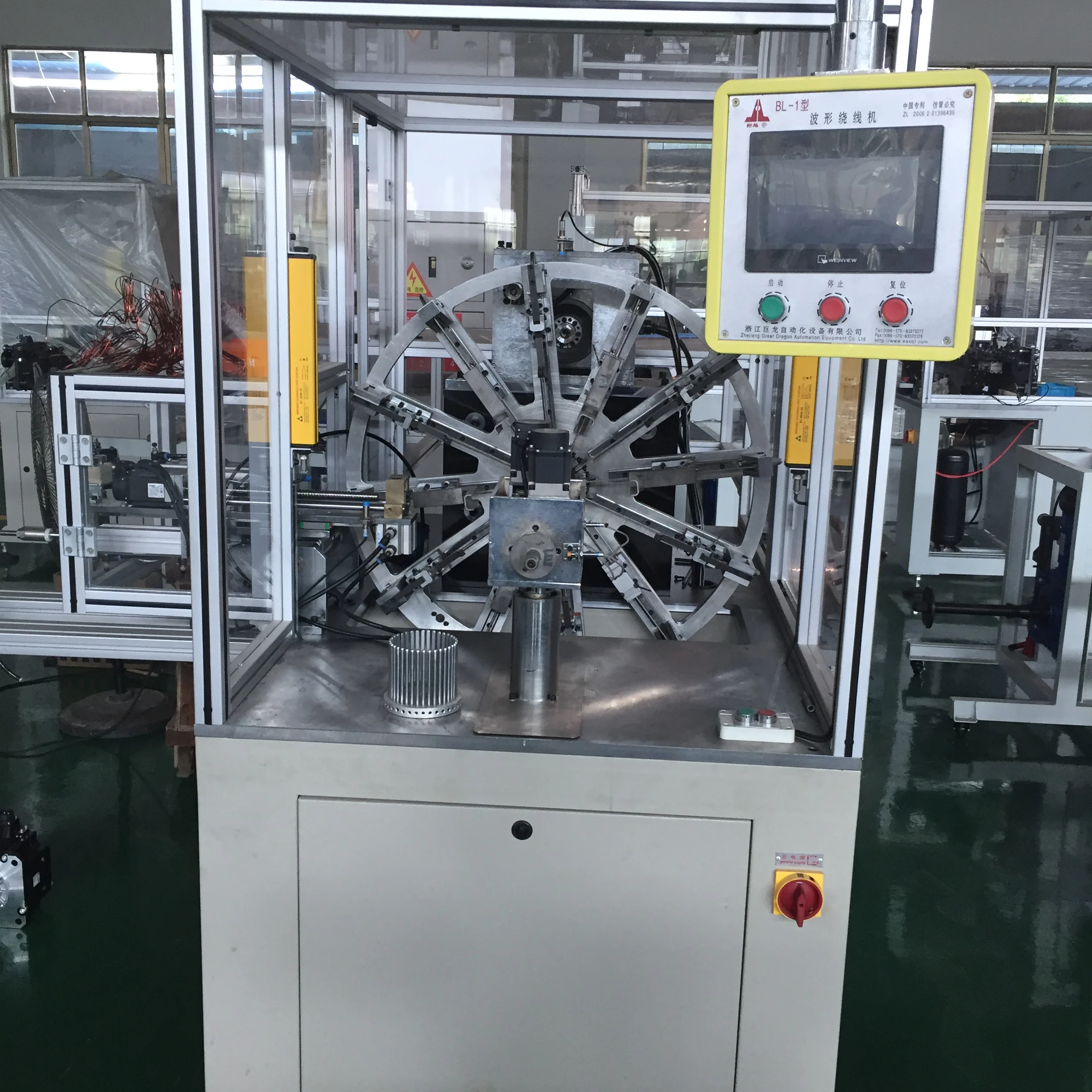 
BL 1 Wave Shape Coil Winding Machine for auto alternator stator 