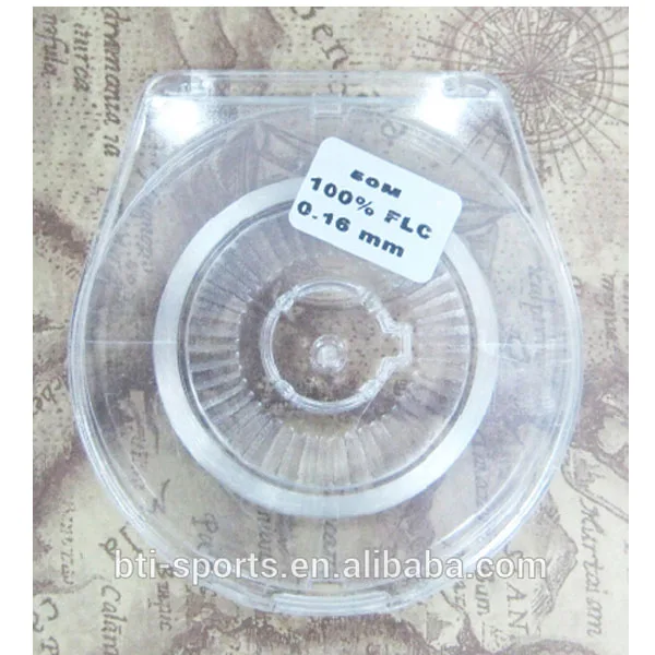 

Pure 100% flurocarbon fishing line 50m/spool size 0.12 0.14 0.16 0.2 0.23 (B10), Transparent