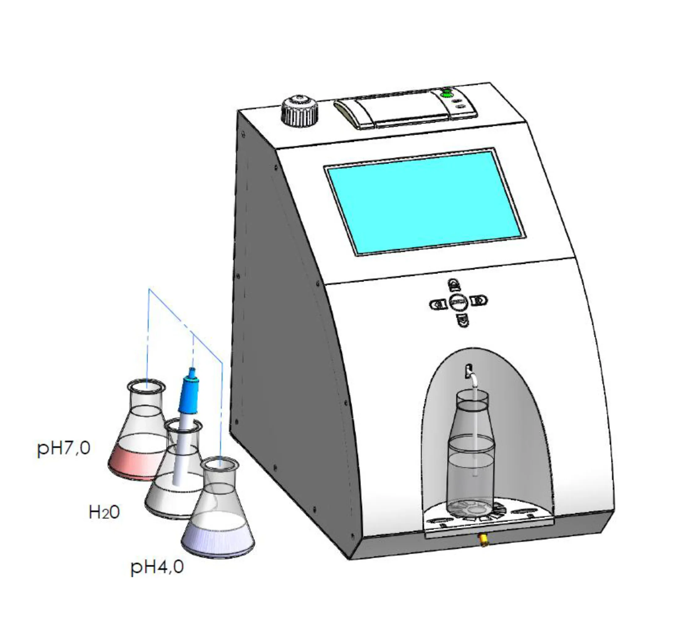Laboratory Models Cow /sheep/ Uht Milk Testing Integrated Weight Scales