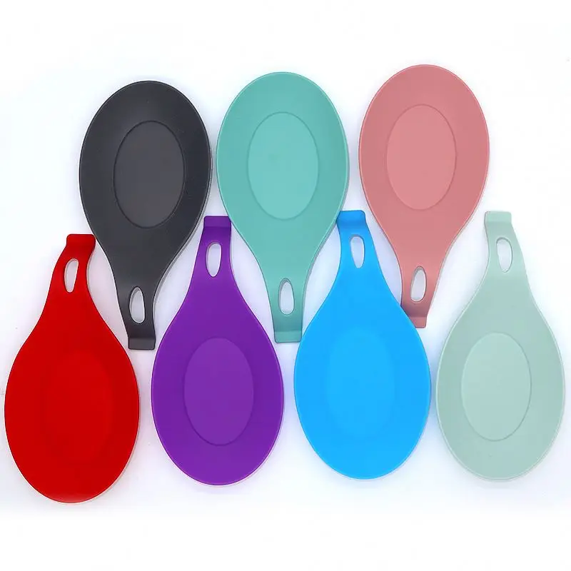 

food grade silicone kitchenware household wooden beech handle cooking utensils baking tools non-stick spatula kitchen accessorie