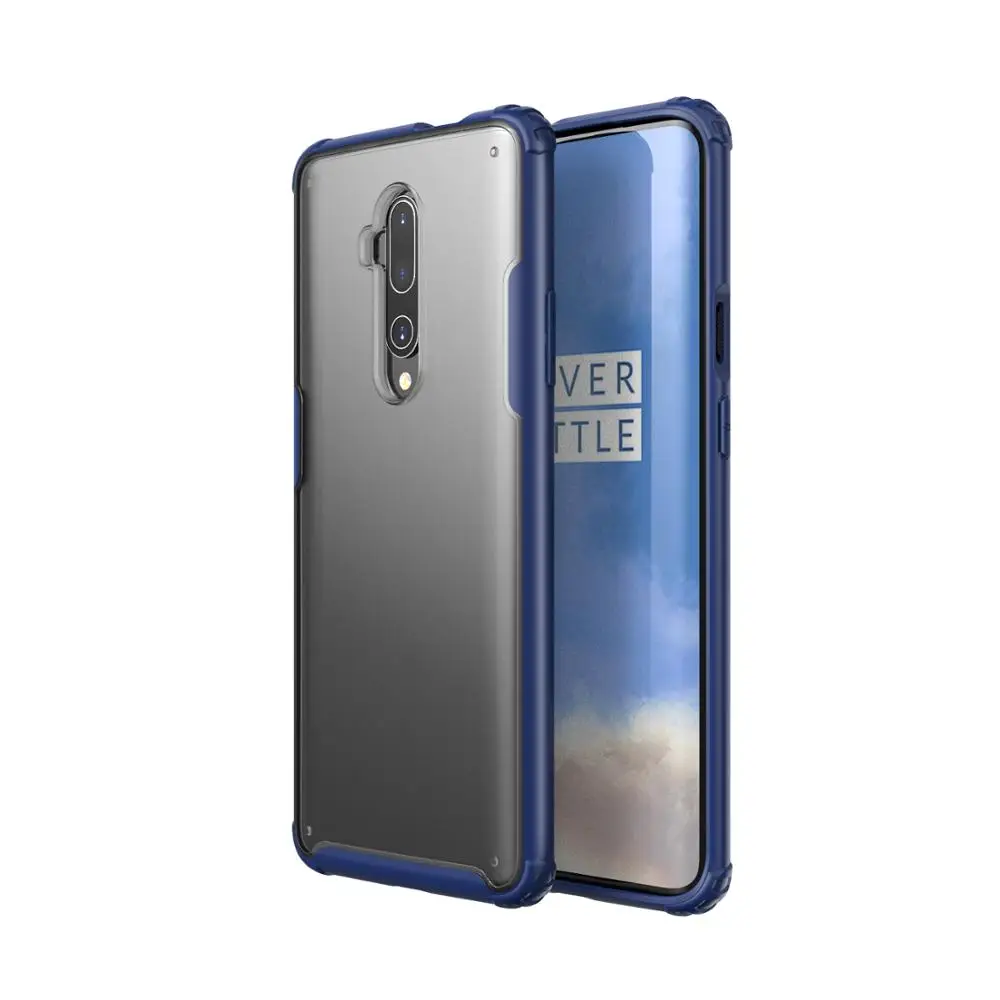 

Anti Fingerprint Matte PC TPU Shockproof Armor Phone Case For OnePlus 7T Pro, 4 colors