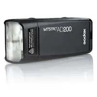 

Godox AD200 2.4G TT L studio strobe flash light Battery photo light