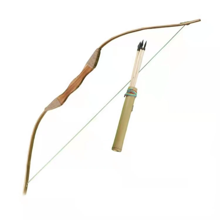 

wooden bamboo archery bow and arrow set child bow and arrows toys
