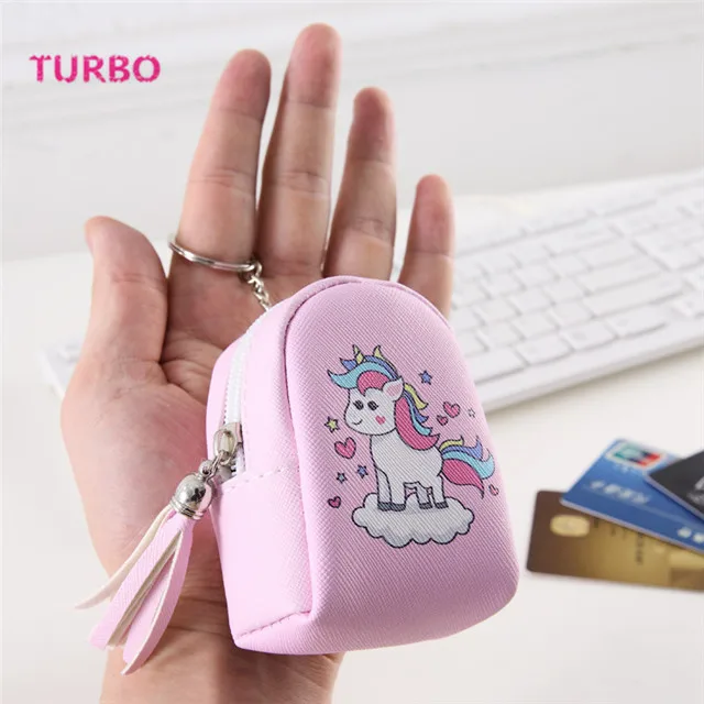 Details about   Unicorn Rainbow Coin Purse Mini Backpack Keyring Holder Wallet Stocking Filler 