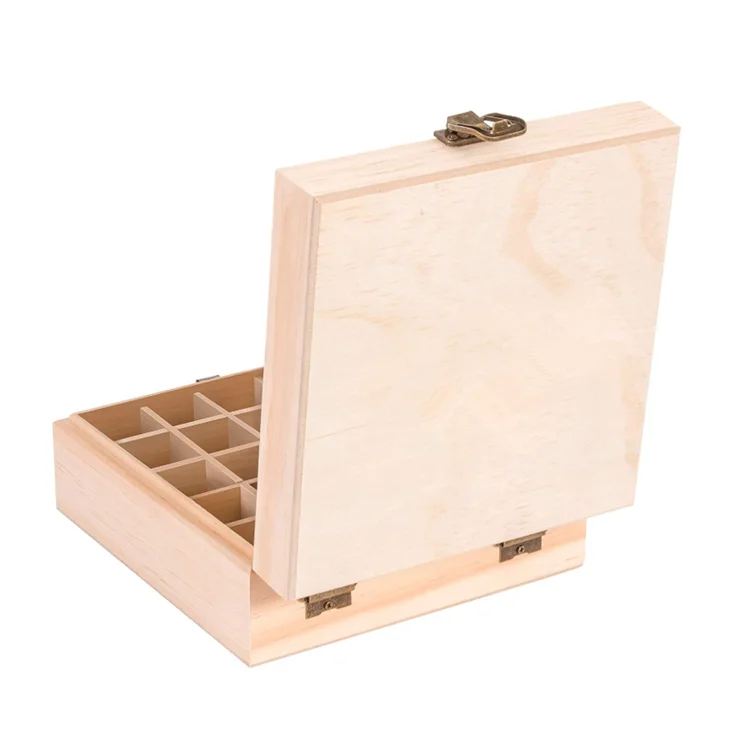 essential oil box wooden