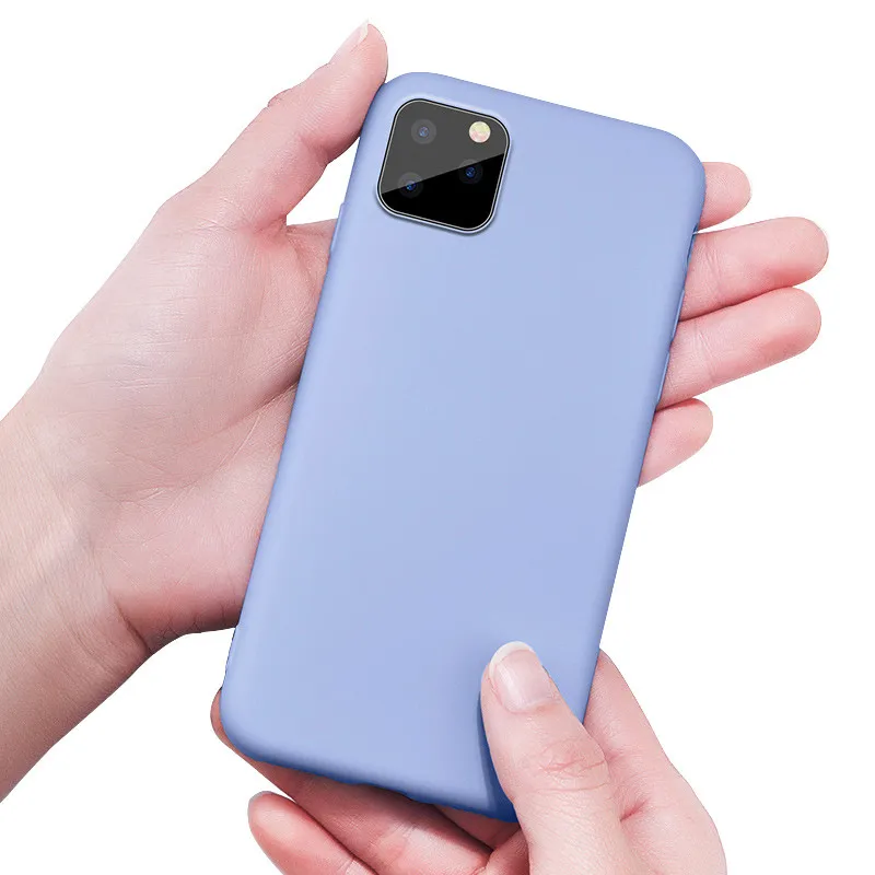 Amazon Hot selling Liquid Silicone Phone Case for iphone 11 Pro Max 6.5 inch Case Rubber Soft Cover