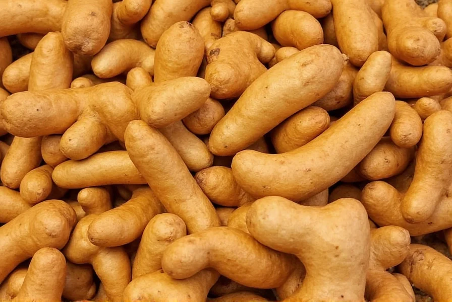 Close-up comparison of true ginger rhizome versus wild ginger root showing texture and color differences for accurate plant identification