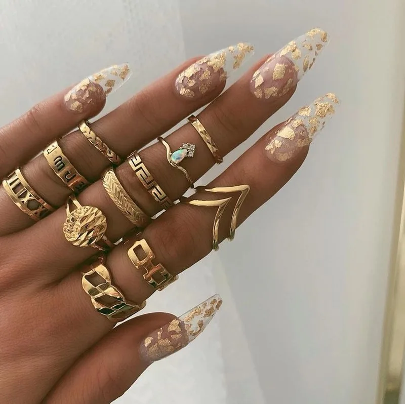 

Fashion gold jewelry rings set for women Wholesale N910170, Picture