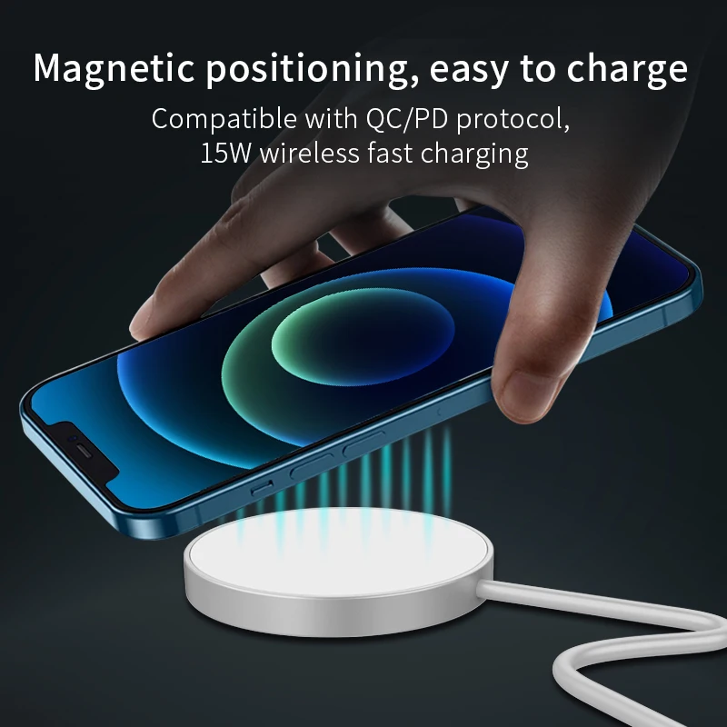 
Magnetic Wireless Charger Magnet Charger For Magsafe For iPhone 12 For iPhone 