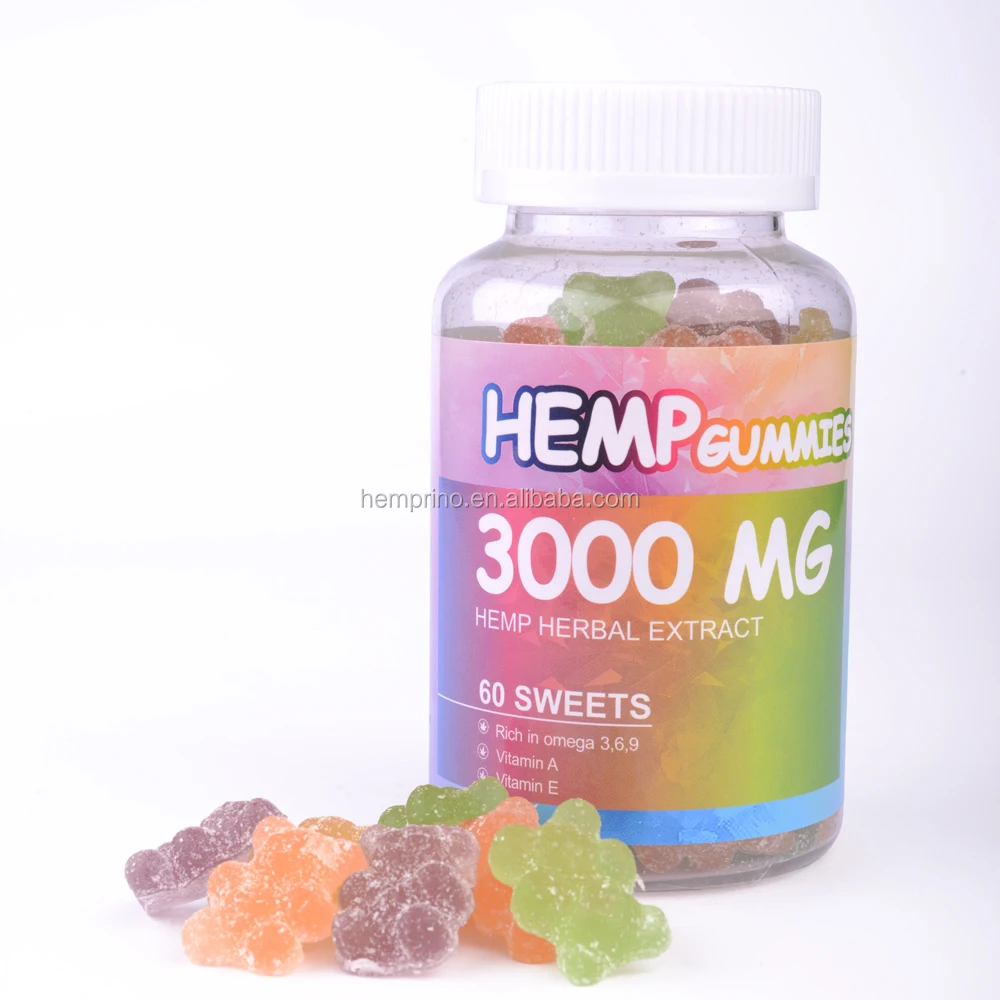 Hot Sale Organic Hemp Gummy Bear Pure Gummies With Private Label - Buy ...