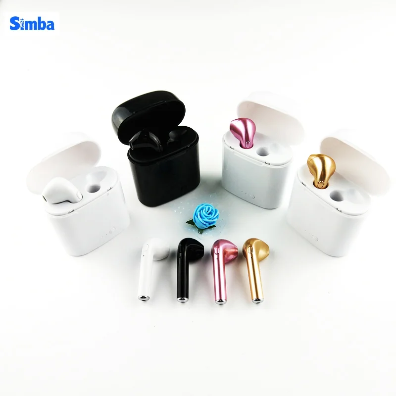 

2019 TWS I7 OEM ODM Earbuds waterproof sound mixer Wireless auriculares cuffie