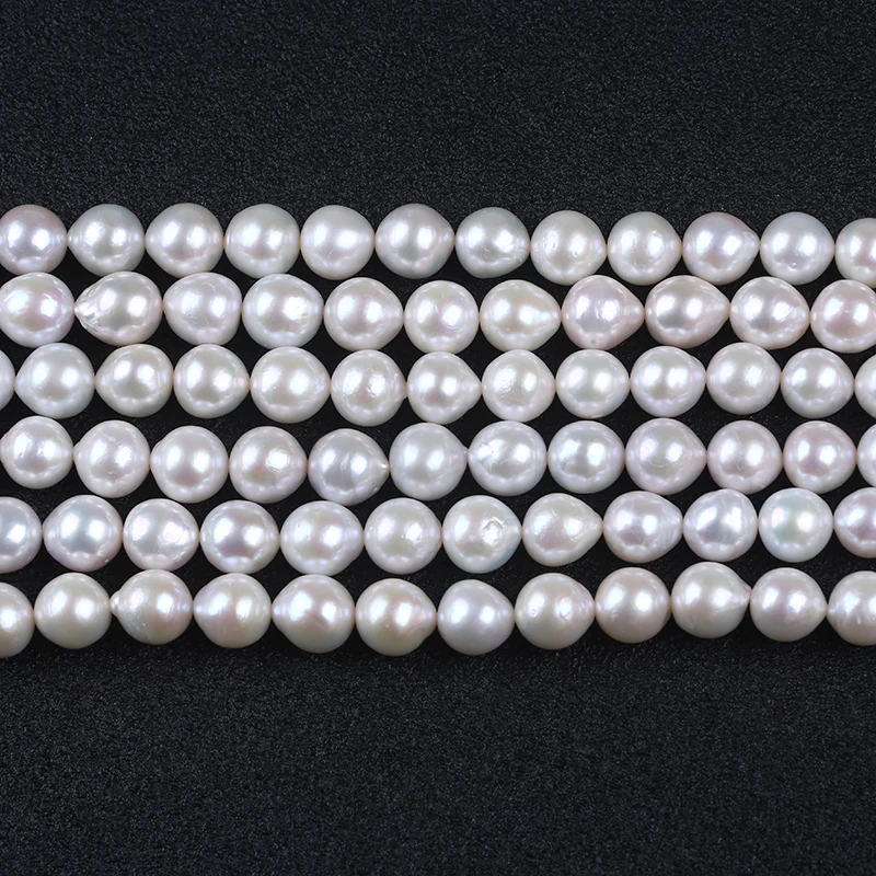 

Wholesale  White Edison Necklace Freshwater Pearls strand For Jewelry