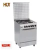 2 hotplates 72L capacity classic design gas and electric stove oven for sale
