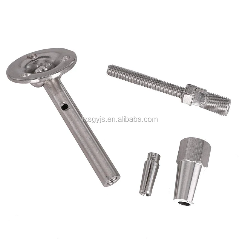 Adjustable Stainless Steel Cable Railing System Swageless Wire Rope