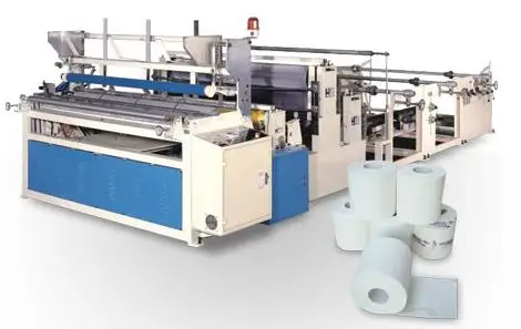 
Fully automatic toilet paper rolls paper product making machine toilet paper making machine 