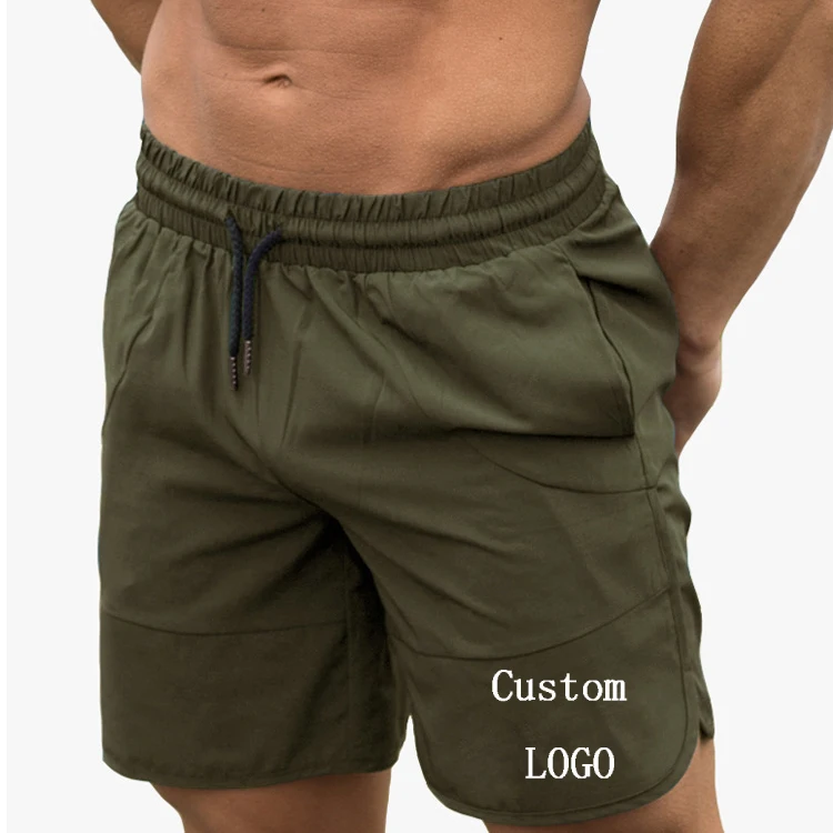 

Custom men polyester sports athletic fitness running shorts for gym, Custom color