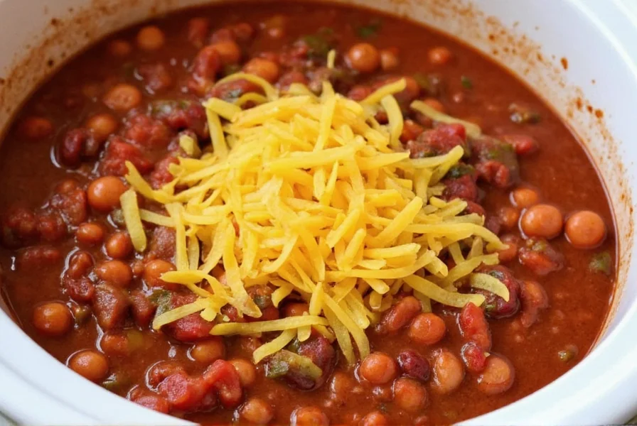 Perfect Crock Pot Vegetarian Chili Recipe: Easy & Flavorful
