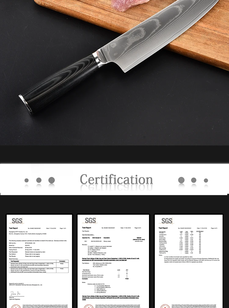 Switfy Stainless Steel 18cm Japanese Santoku Knife For Chefs Buy