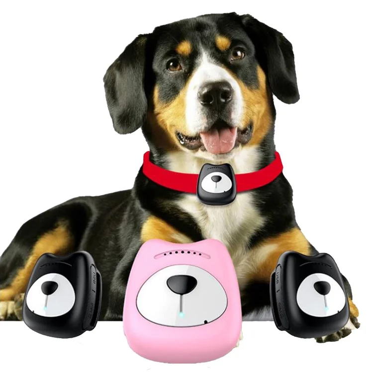 

Wholesale Custom All in one GPS Pet Collar GPS Tracker, Black,pink