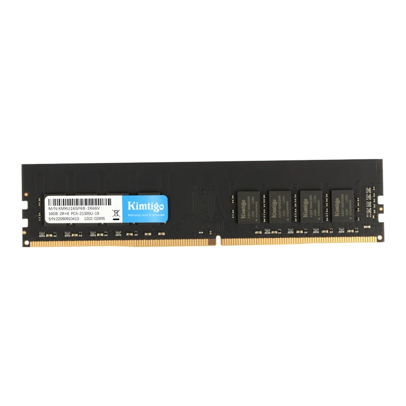 

Computer 16gb kimtigo RAM Memoria Module 16gb ddr4 2666 MHz, Black