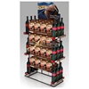 Metal Floor Standing Display Units Display Rack For Chips Cackers/Snack Food/Canned Jarred Packaged Display Rack