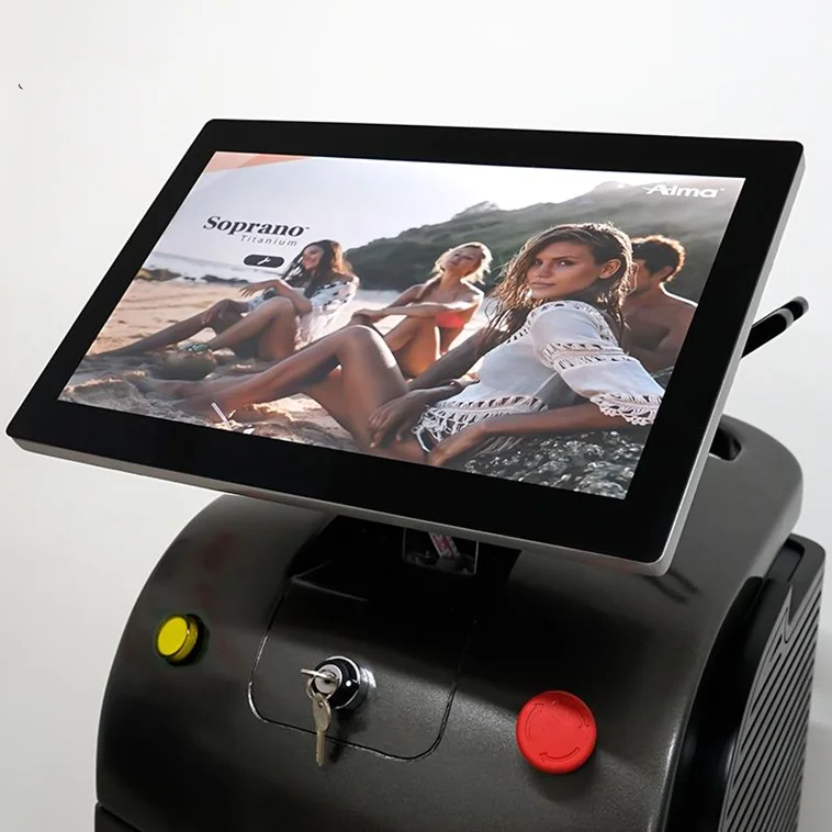 

2021 new arrival 808nm diode laser depilation beauty machine equipment soprano titanium laser hair removal machine
