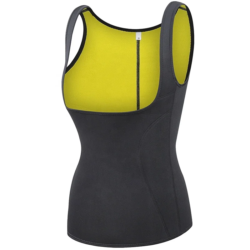 

Wholesale elastic Corset sauna fitness body sweat vest Workout slimming Shapewear