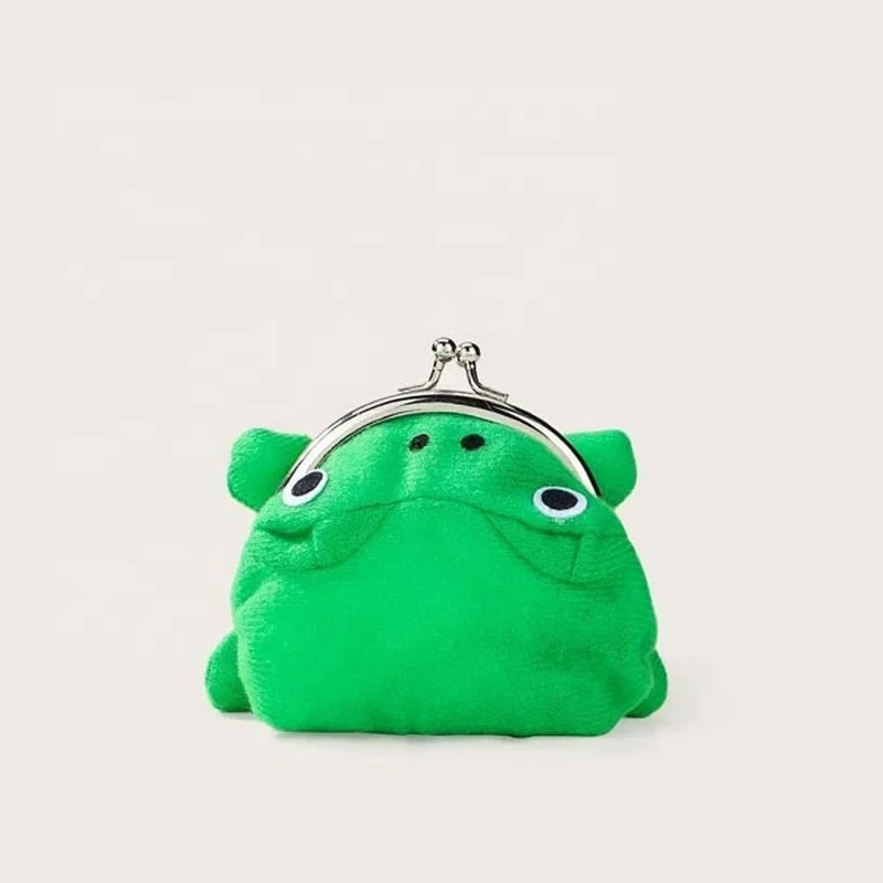 

Hot Cartoon Design Mini Cute Frog Coin Purses Girls Lovly Animal Wallets
