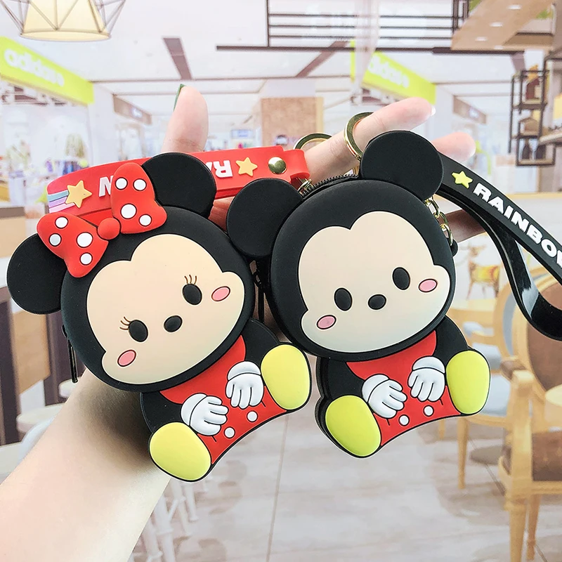

Cute Cartoon Silicone Mini Coin Purse for Girls Popular Bags Kid Purse