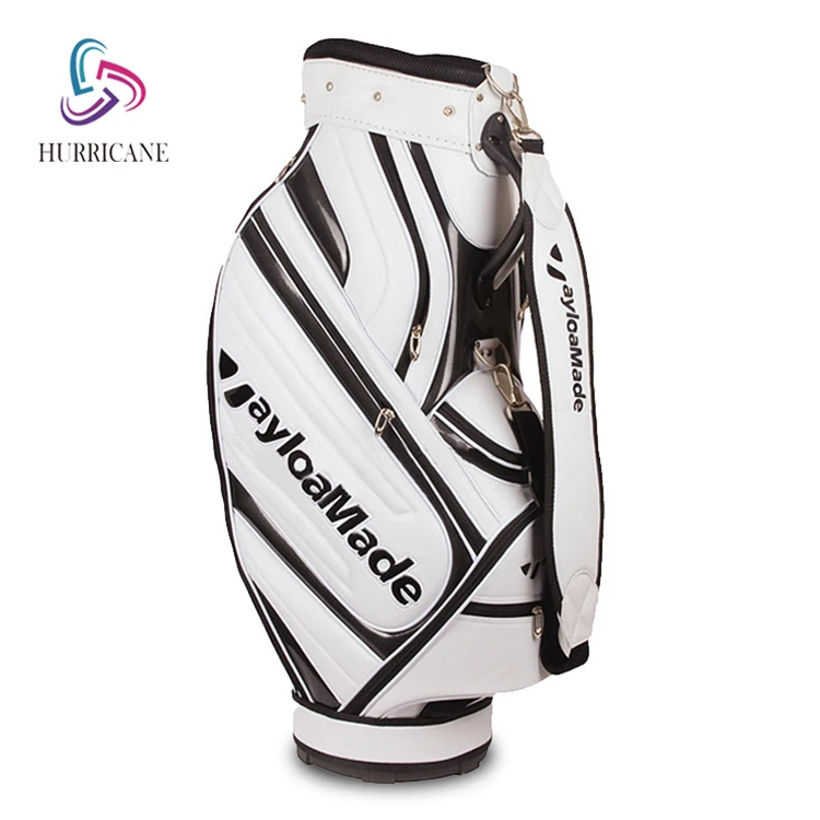 

custom leather golf stand bag, Customized color