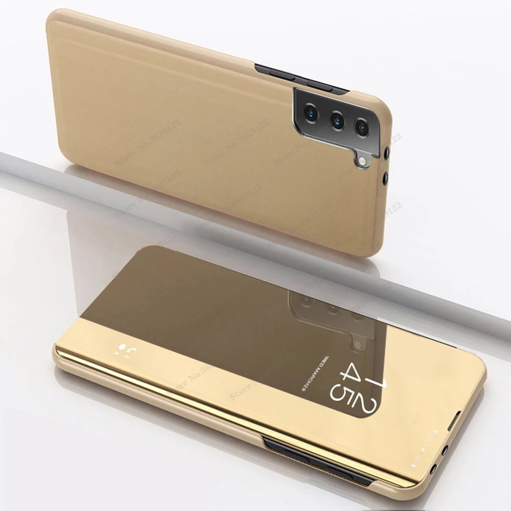 

Smart Mirror Flip Magnetic Case For Samsung Galaxy S21 Ultra S21 Plus S 21 5G Stand Phone Cover Coque For Galaxy S21 Ultra 5G