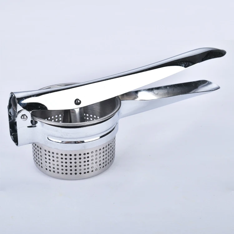 Heavy Duty Manual Stainless Steel Potato Ricer Fruits Vegetables Masher