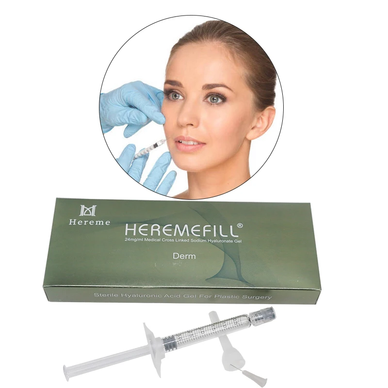 

2ml hyaluronic acid injectable dermal filler for hip enhancer, Transperant