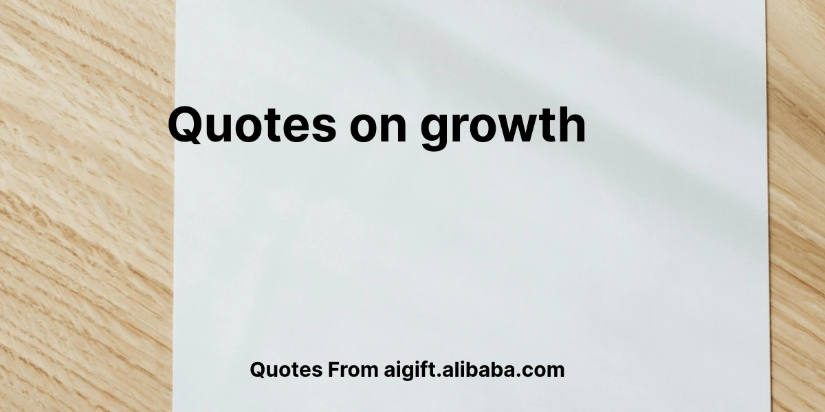 quotes on growth