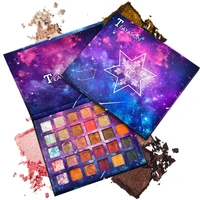 

30 Colors Satrry Sky High Pigmented Private Label Eyeshadow Palette Shimmer Waterproof Eye Shadow OEM Cosmetics