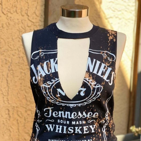 

Women's Round Neck Sleeveless Long T-shirt Positioning Print Dress
