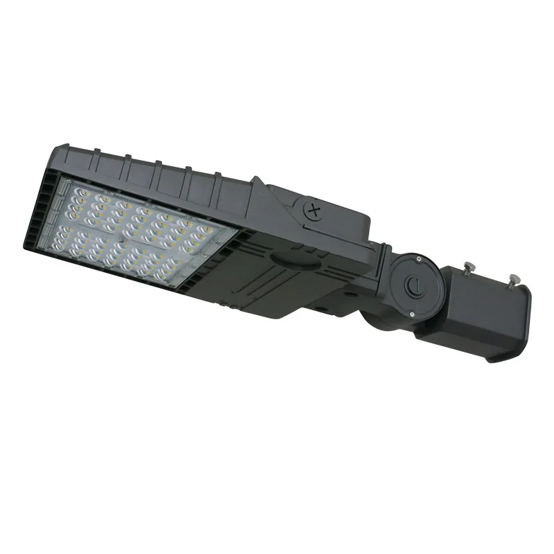 

US Warehouse DLC Listed IP66 Waterproof 150W Outdoor Shoebox Commercial LED Parking Lot Light Area Street Lights