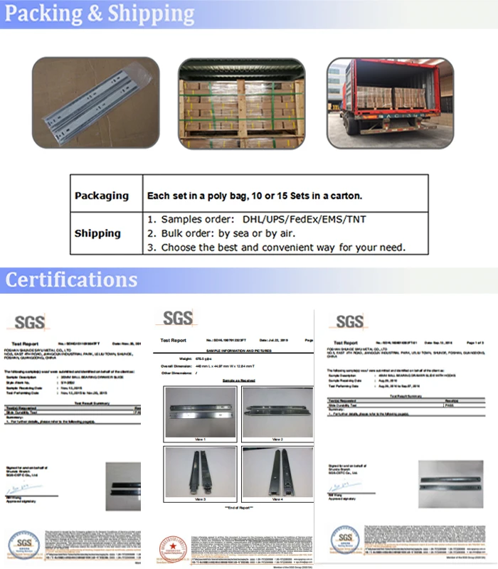 shipping&certifications