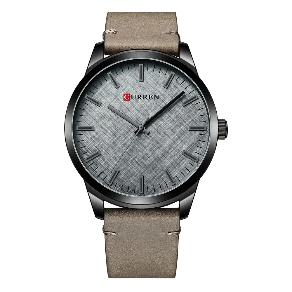 

Curren 8386 Minimalist Relojes Hombre Men's Quartz Watch Analog Leather Mens Wrist Watch Curren