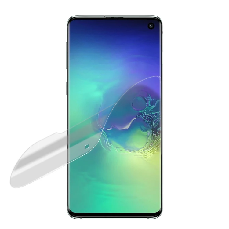 

Touch flexible TPU gel Super clear ultra-thin Soft membrane for Samsung S10 Complete coverage Prevent scratches fingerprint